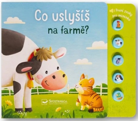 Co uslyšíš na farmě? První zvuky pro miminko