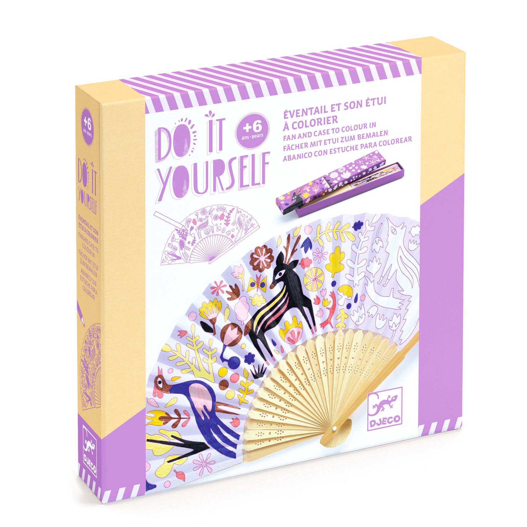 DIY Vyrob si sám Vejár k dotvoreniu