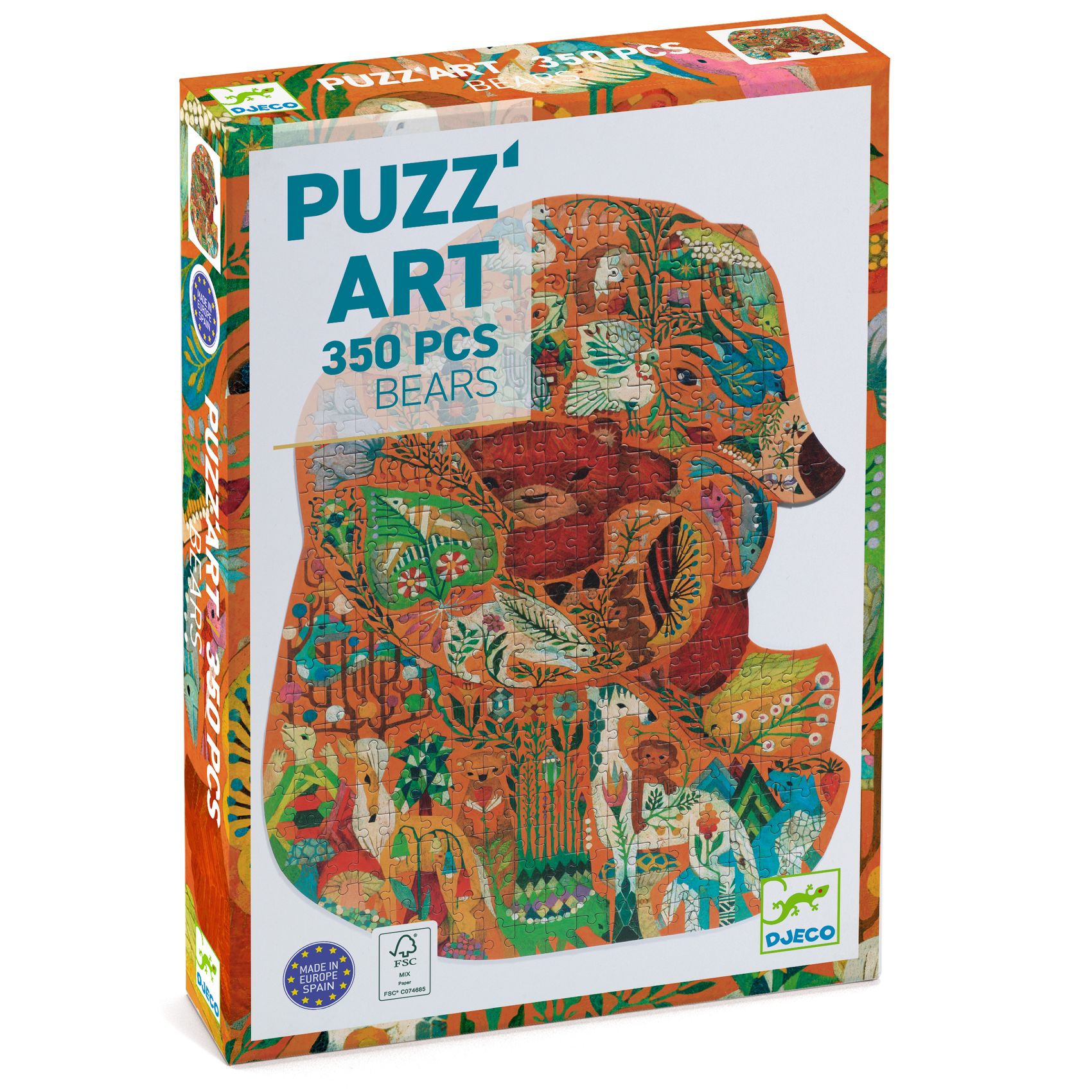 Umelecké puzzle Medvedíky 350 ks