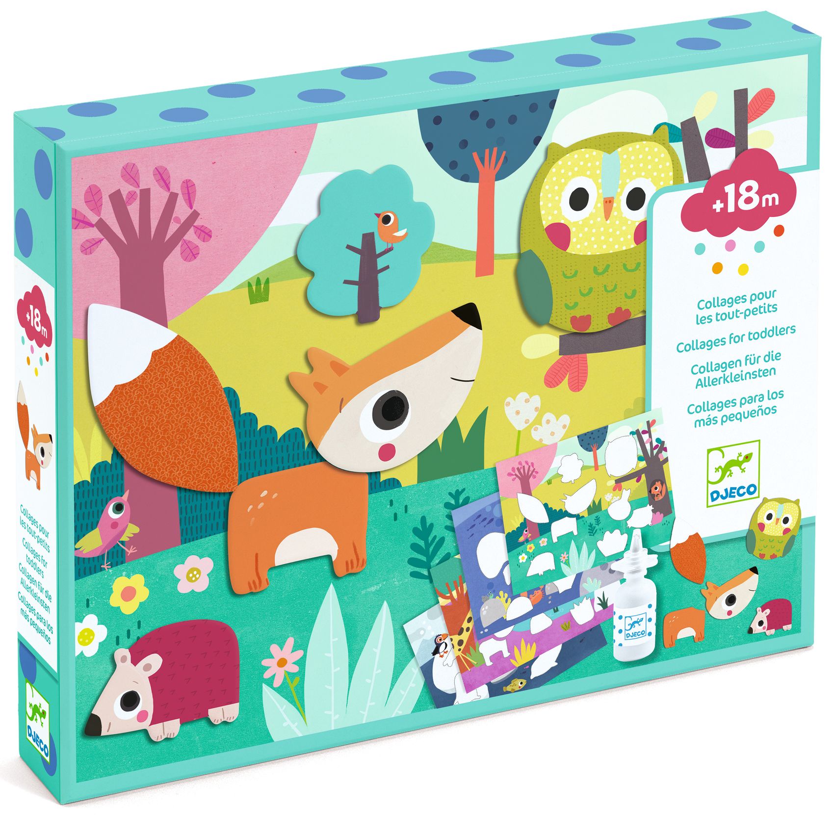 Prvá koláž pre najmenších Zvieratká