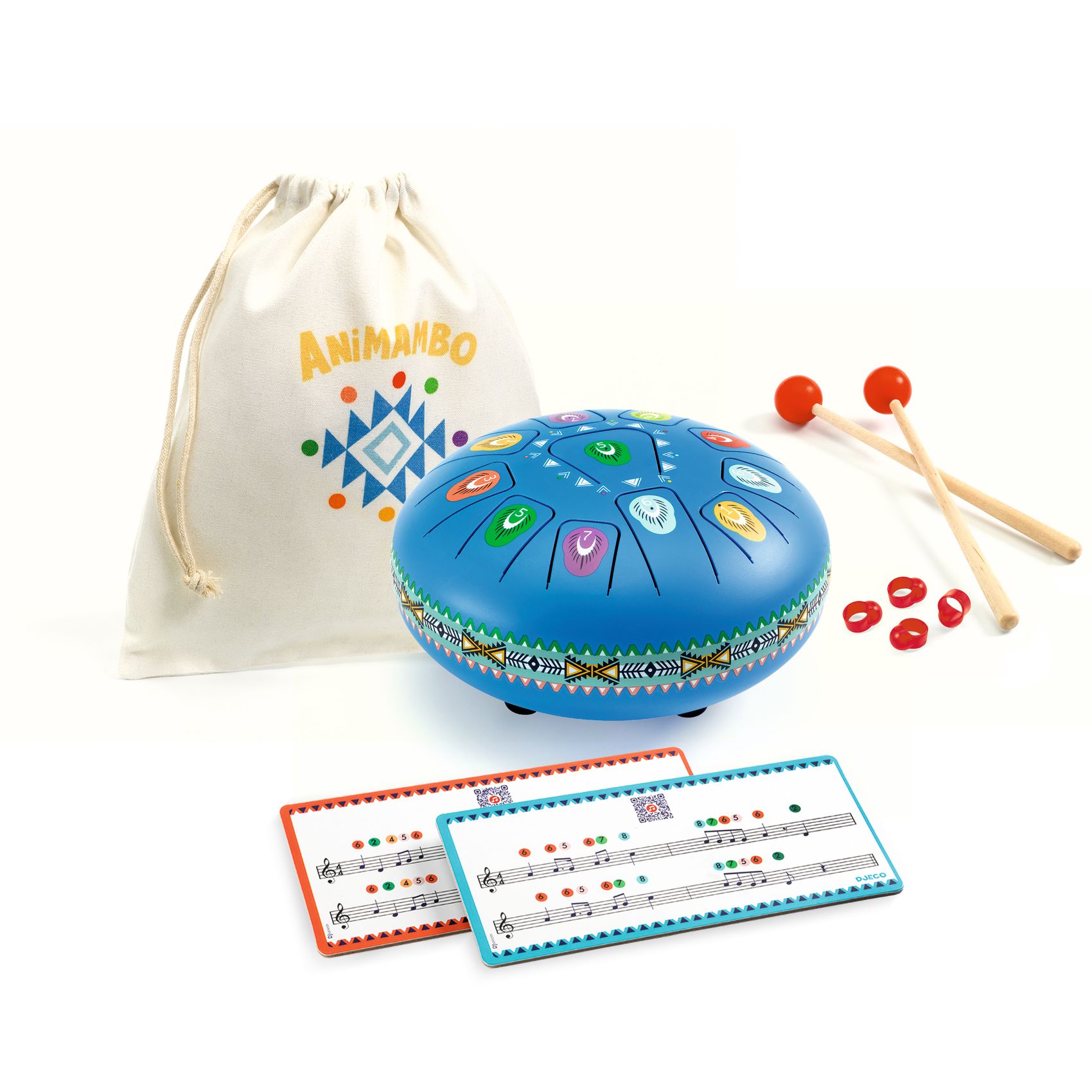 Veľký kovovoý bubon Animambo