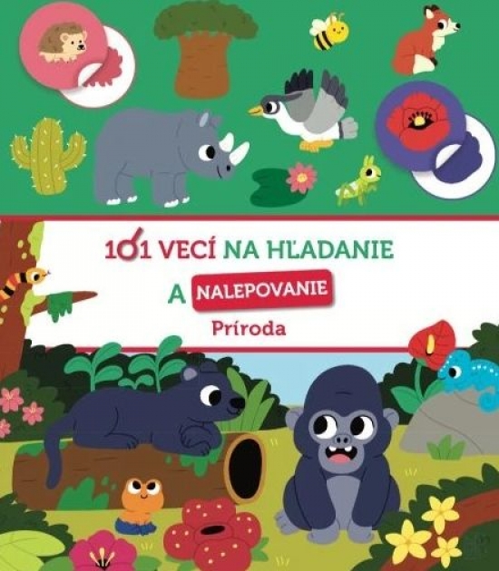 Príroda 101 vecí na hľadanie a nalepovanie