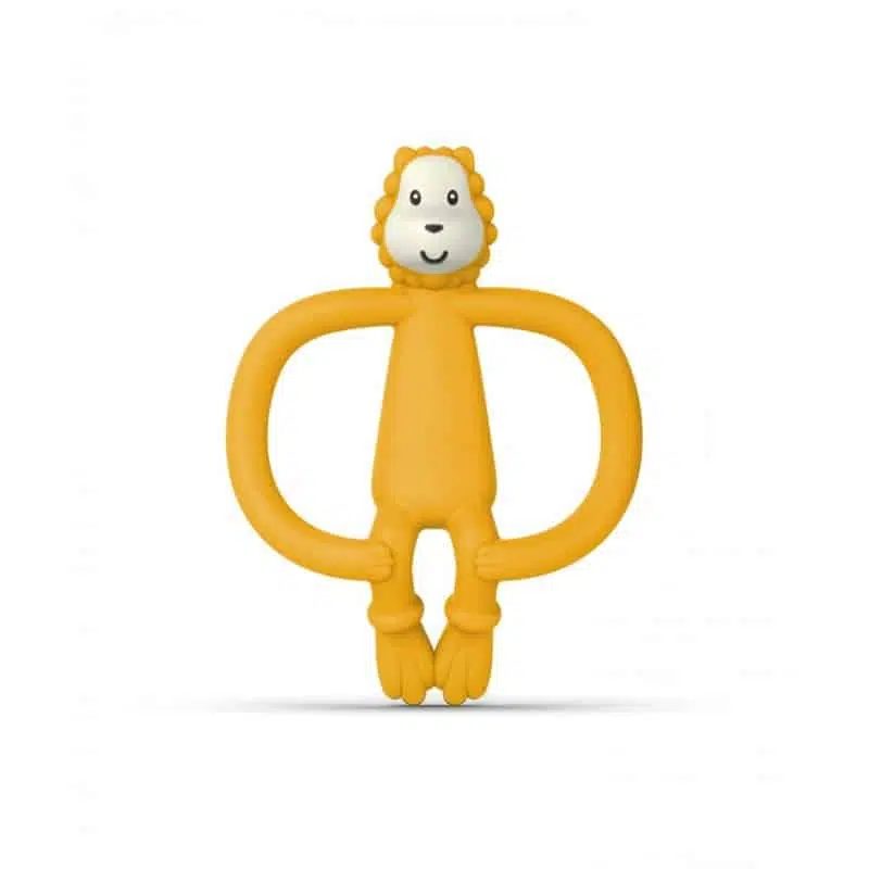 HRYZADLO A ZUBNÁ KEFKA MATCHSTICK MONKEY LUDO LION TEETHER – LEV