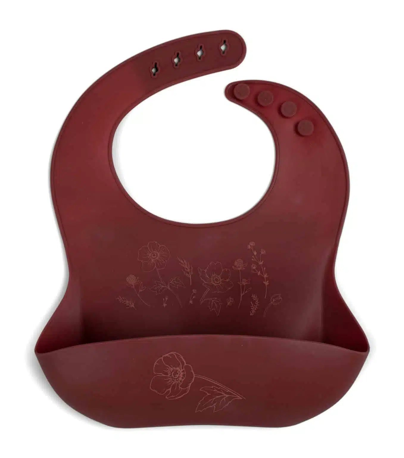 SILIKÓNOVÝ PODBRADNÍK FILIBABBA S POTLAČOU BAKED APPLE