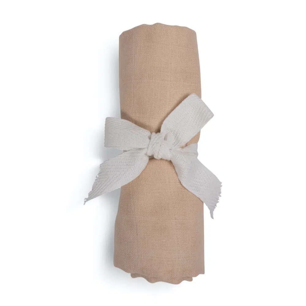 MUŠELÍNOVÁ PLIENKA FILIBABBA GOTS IVORY CREAM