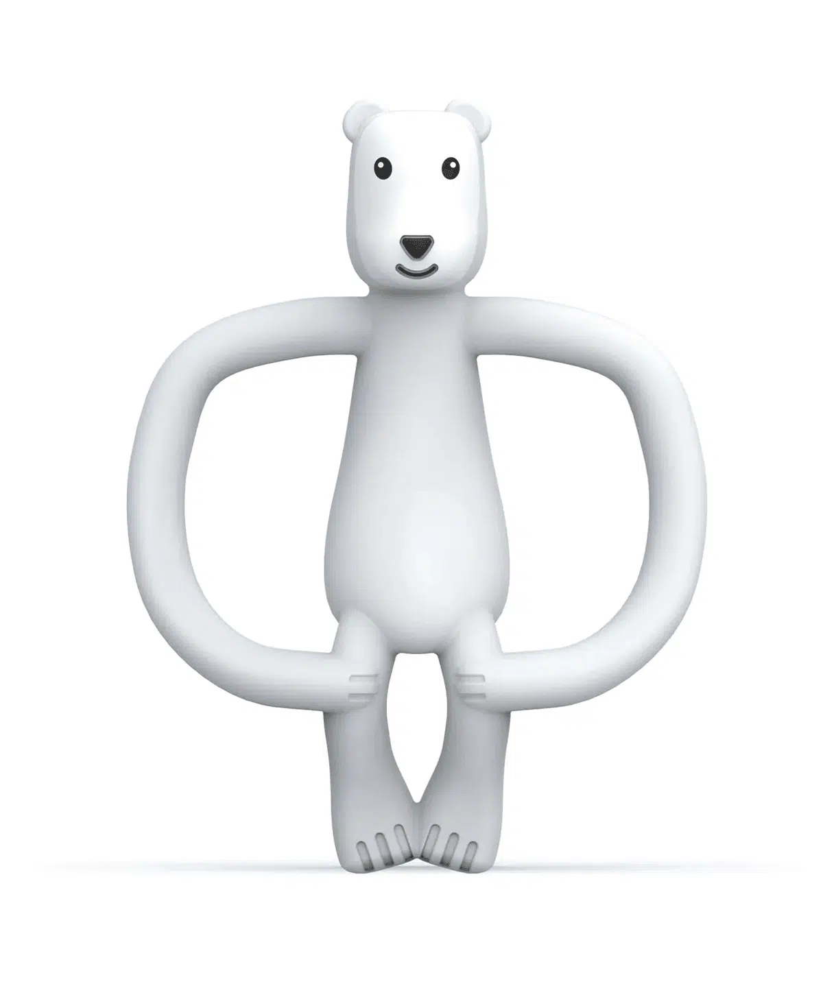 HRYZADLO A ZUBNÁ KEFKA MATCHSTICK MONKEY POMELO POLAR BEAR – ĽADOVÝ MEDVEĎ