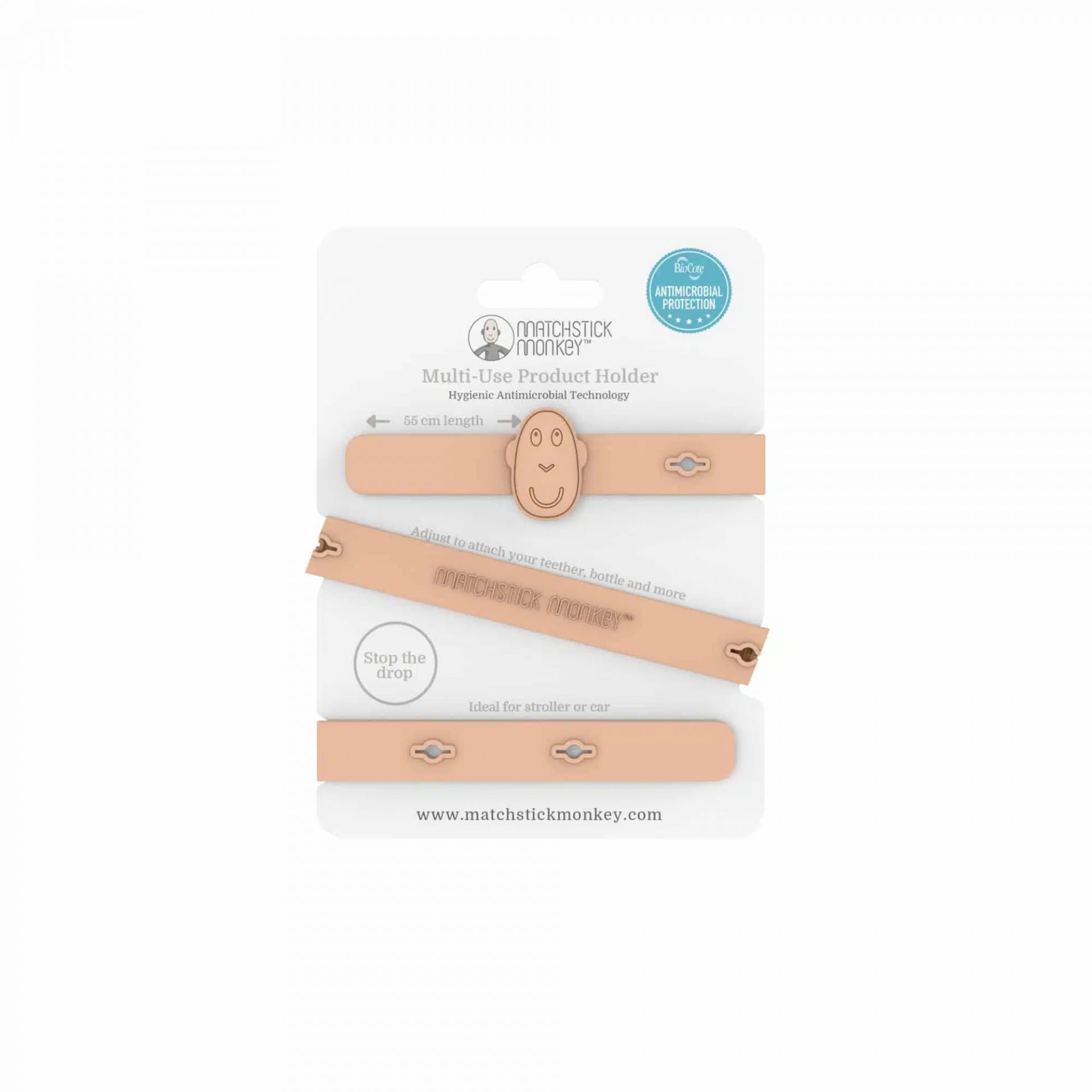 MULTIFUNKČNÝ HOLDER MATCHSTICK MONKEY DUSTY PINK