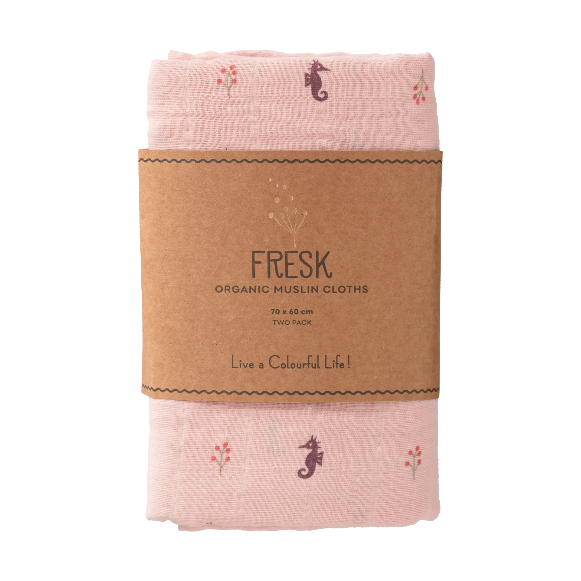 DVOJBALENIE PLIENOK FRESK SEAHORSE 70x60