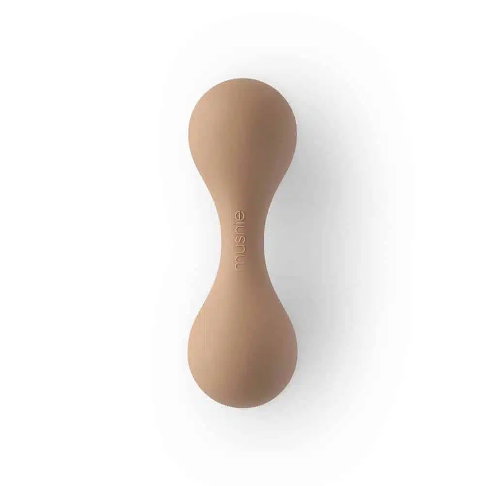 SILIKÓNOVÁ HRKÁLKA MUSHIE - NATURAL