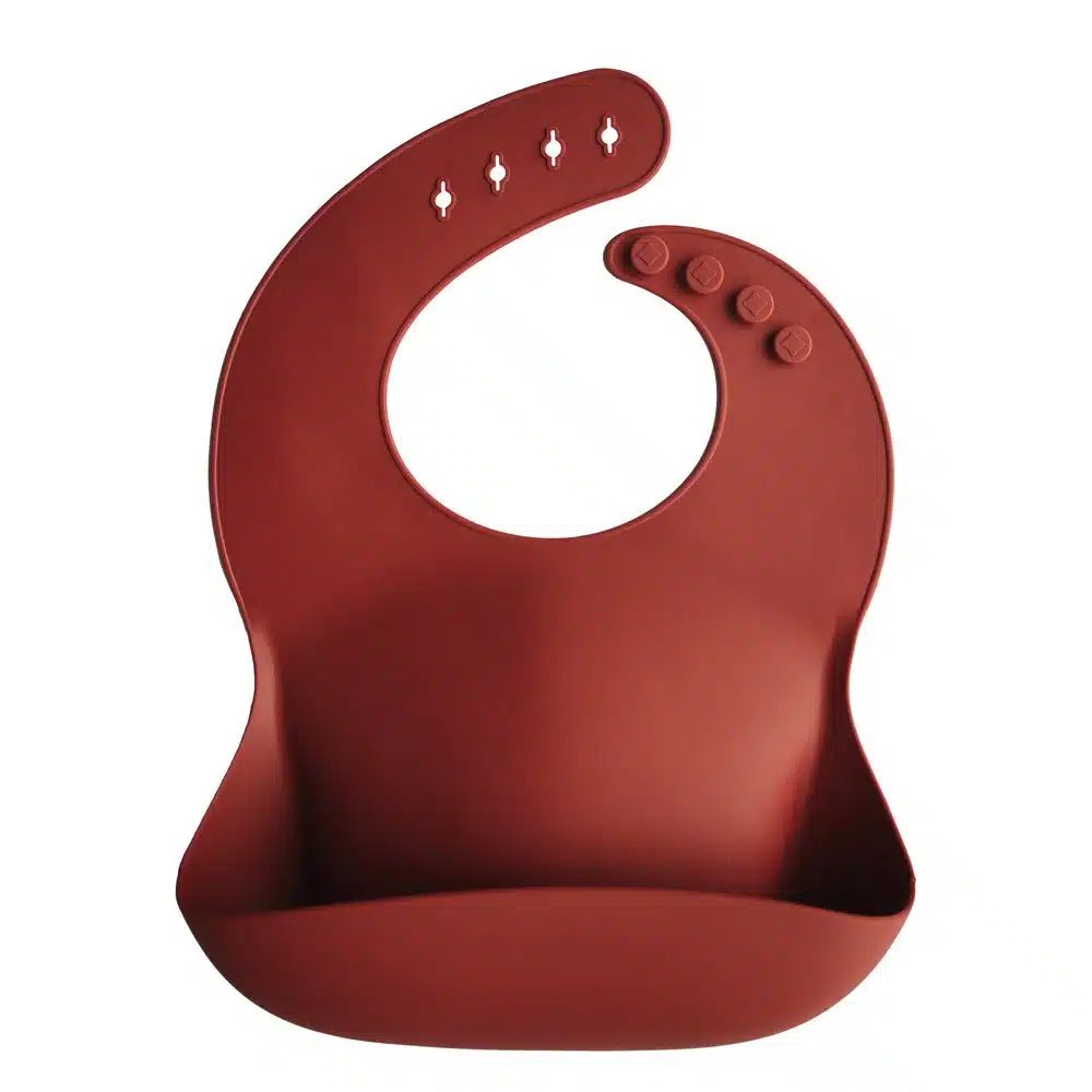 SILIKÓNOVÝ PODBRADNÍK MUSHIE - RAW SIENNA