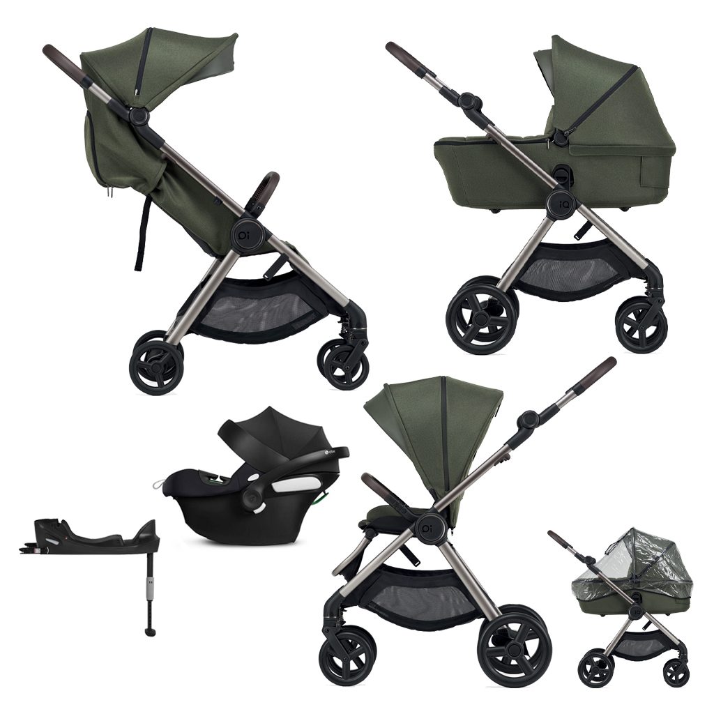 ANEX Kočík kombinovaný IQ Richi premium + CYBEX Aton B2 i-Size + základňa