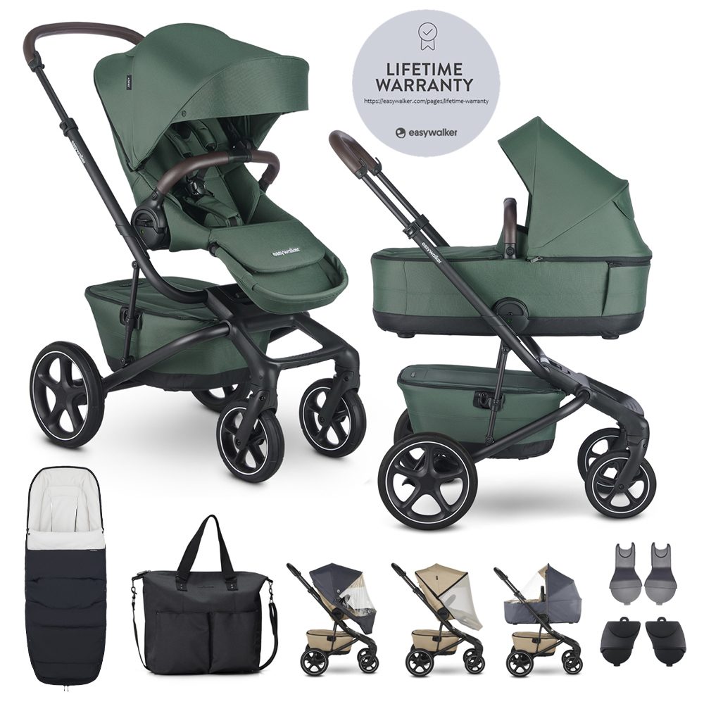 EASYWALKER Kočík kombinovaný Jimmey Pine Green XXL RWS