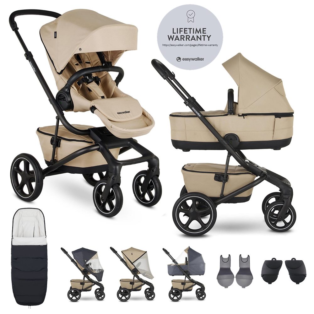 EASYWALKER Kočík kombinovaný Jimmey Sand Taupe XXL RWS