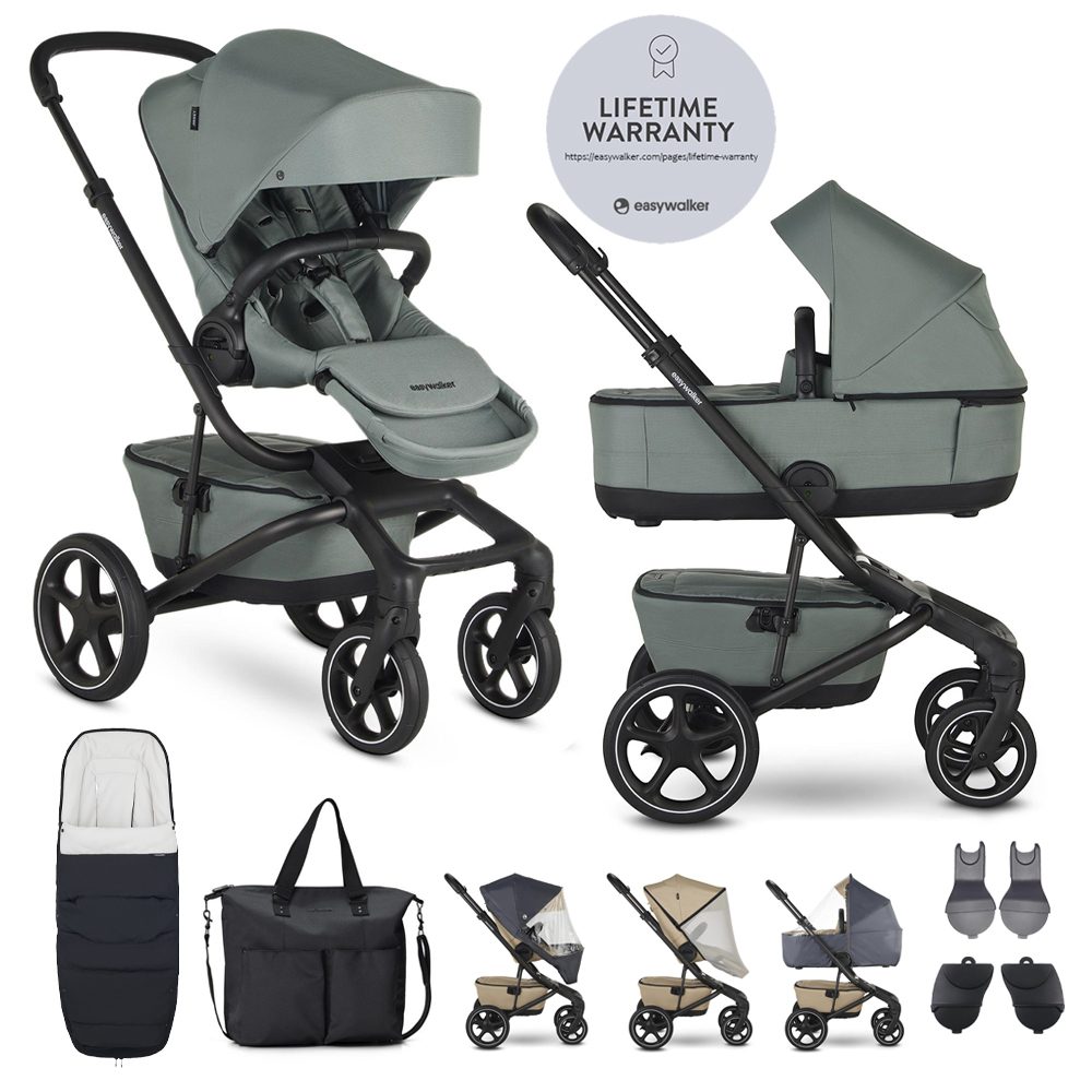 EASYWALKER Kočík kombinovaný Jimmey Thyme Green XXL RWS