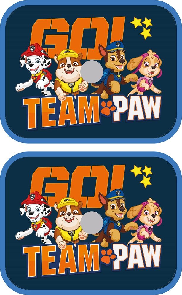 MARKAS Tienidlo na okno auta 2 ks Labková patrola