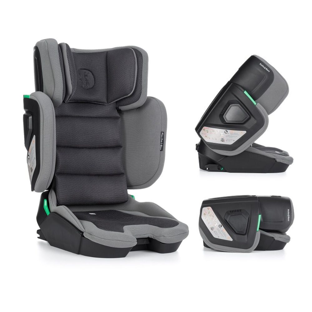 PETITE&MARS Autosedačka Flex Pro i-Size Grey Air 100-150 cm (15-36 kg)