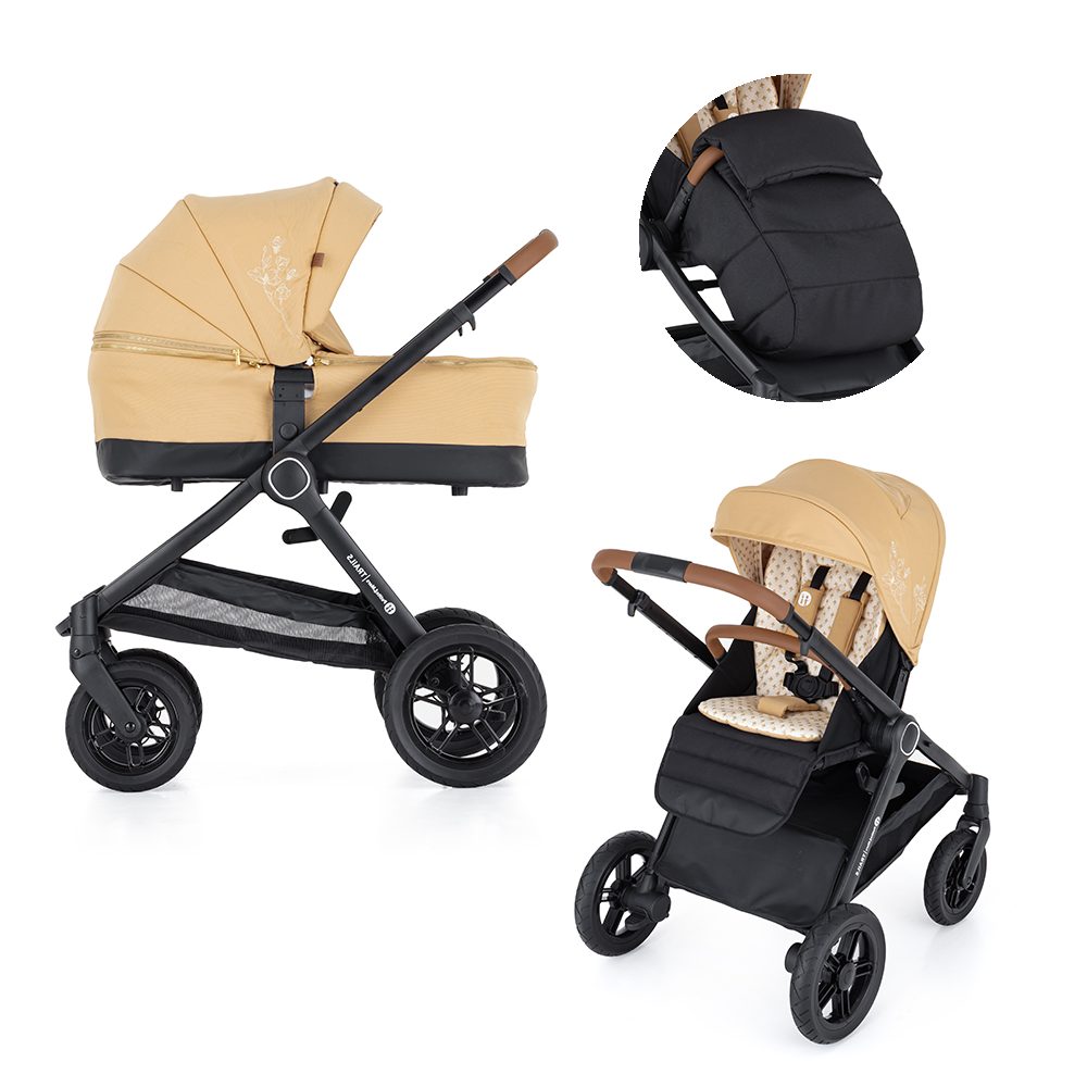 PETITE&MARS Kočík kombinovaný 2v1 Trails Heritage Bee