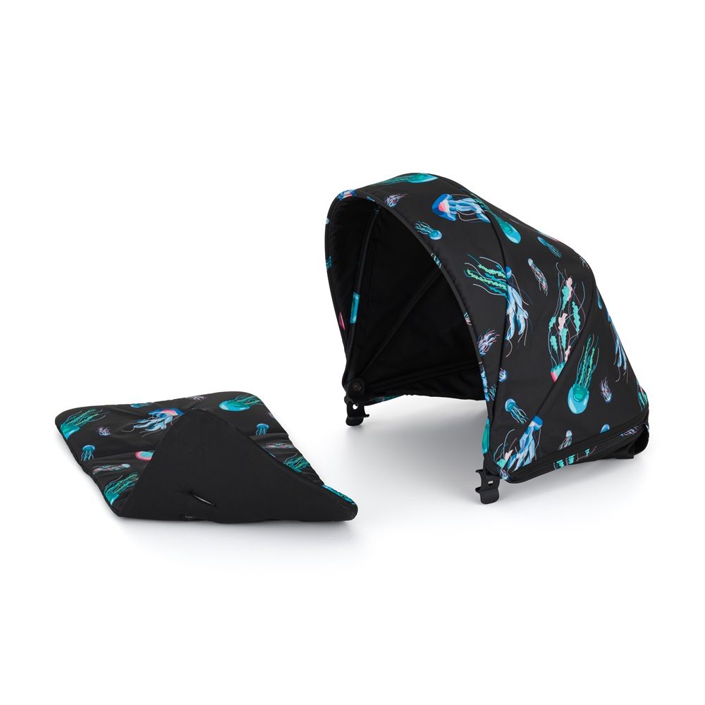 PETITE&MARS Strieška ku kočíku Royal3 Limited 100 Jellyfish