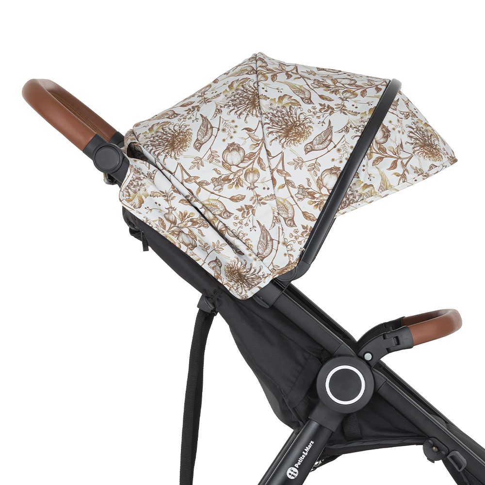 PETITE&MARS Strieška ku kočíku Street2 Limited 100 Elegant Birds
