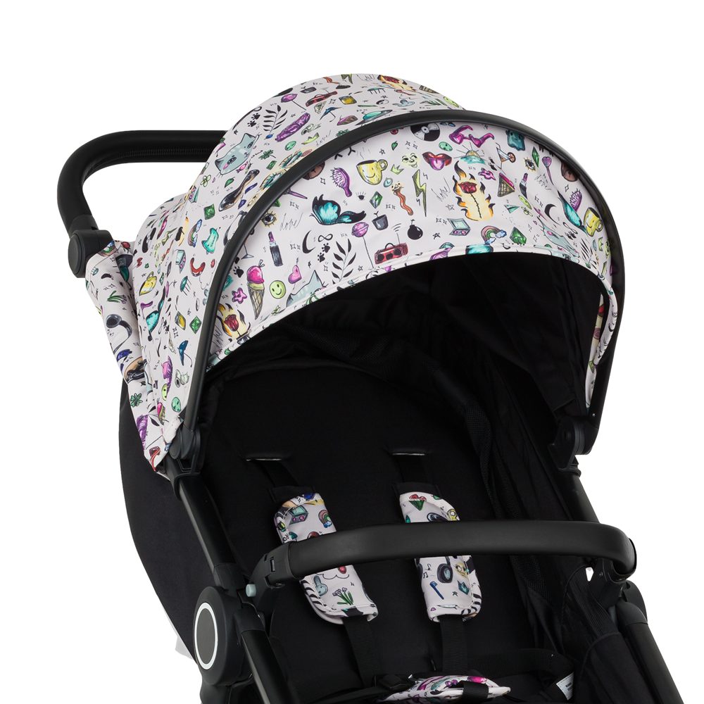 PETITE&MARS Strieška ku kočíku Street2 Limited 100 Tattoo