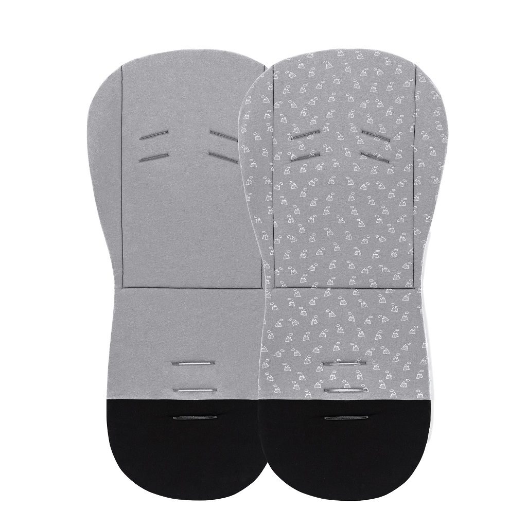 PETITE&MARS Vložka do kočíka Foamy Grey Hills