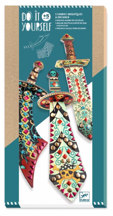 DIY Vyrob si sám Pirátske meče