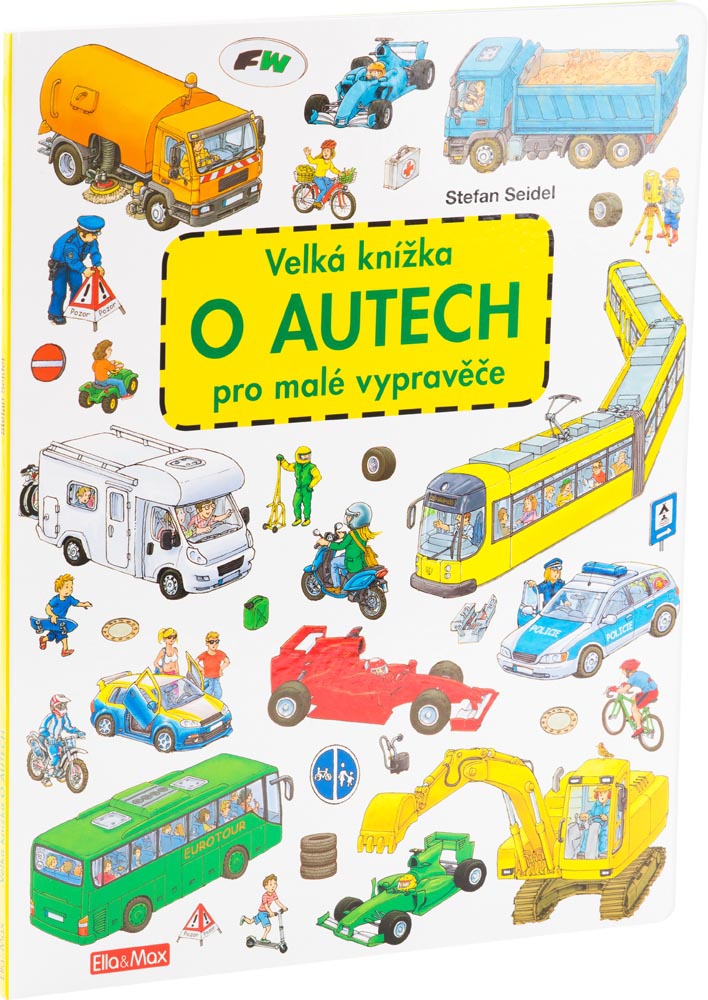 Velká knížka o autech pro malé vypravěče