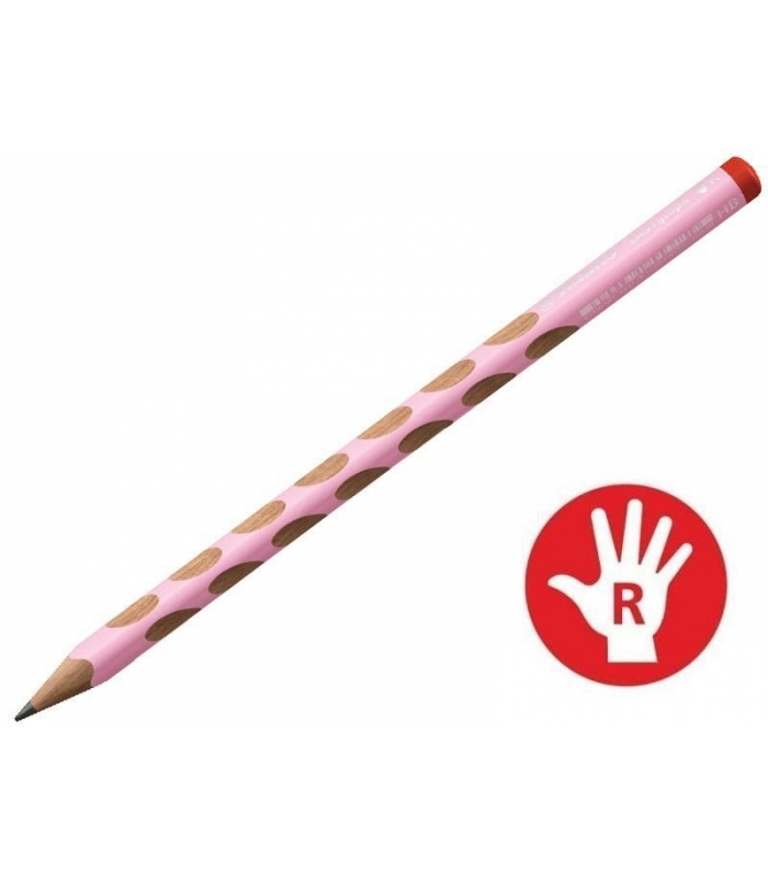 Ceruzka grafitová Ružová pastel pre pravákov