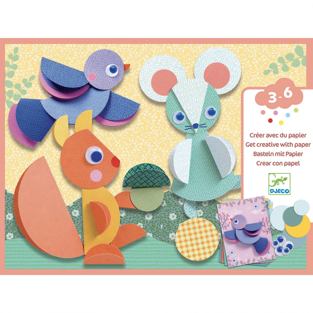 Skladanie papierových zvieratiek