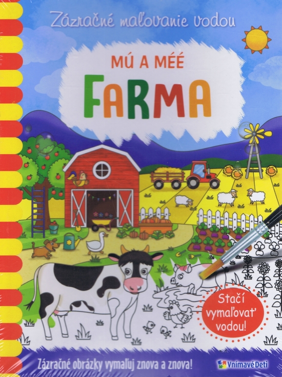 Mú a méé - Farma - Zázračné maľovanie vodou