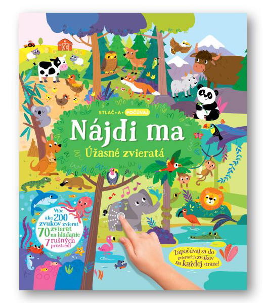 Nájdi ma - Úžasné zvieratá