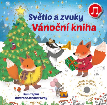 Světlo a zvuky Vánoční kniha