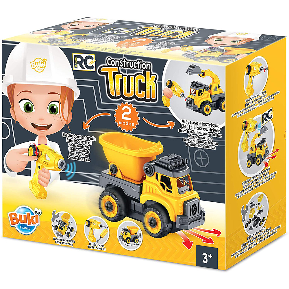 Poskladaj stavebné auto na diaľkové ovládanie