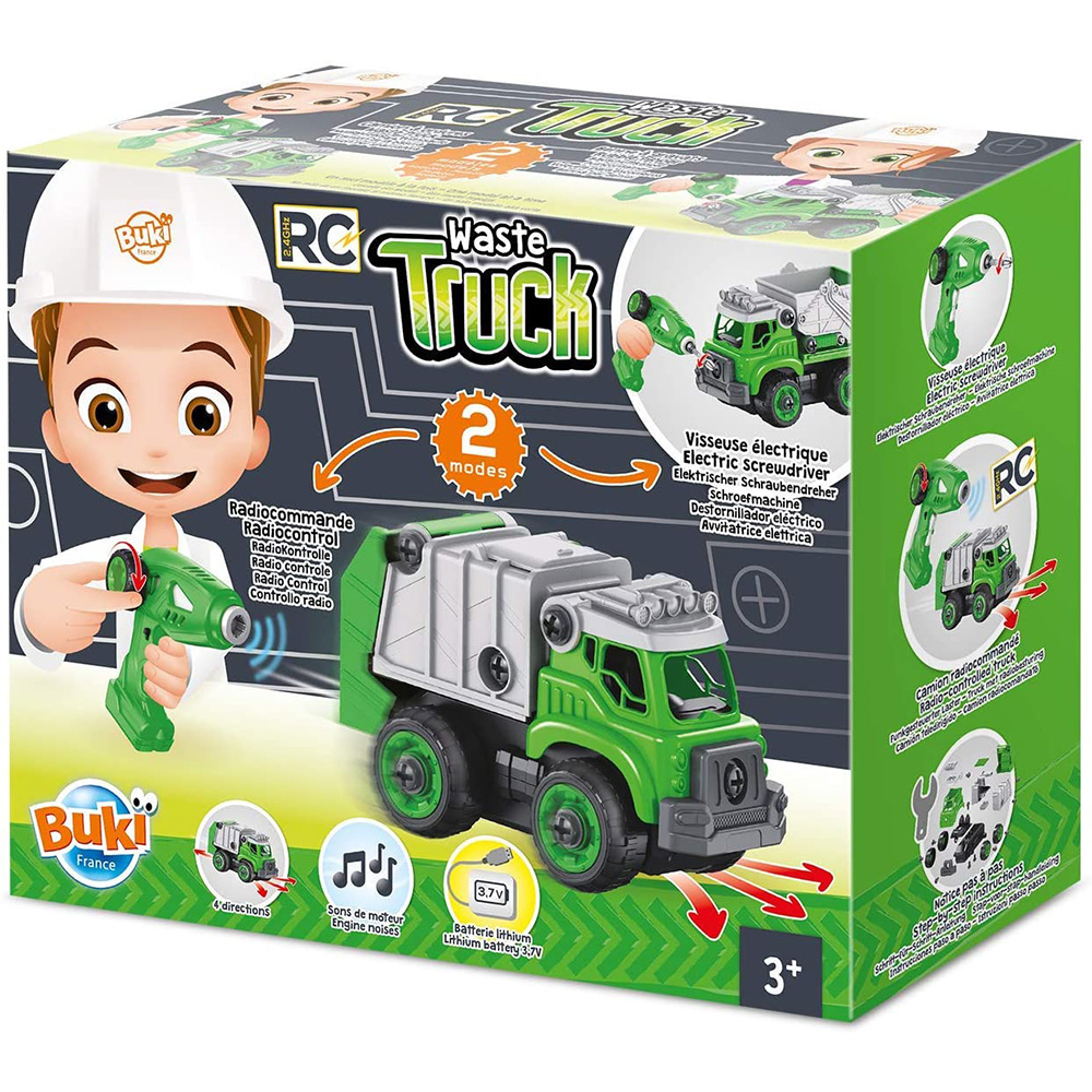 Poskladaj smetiarske auto na diaľkové ovládanie