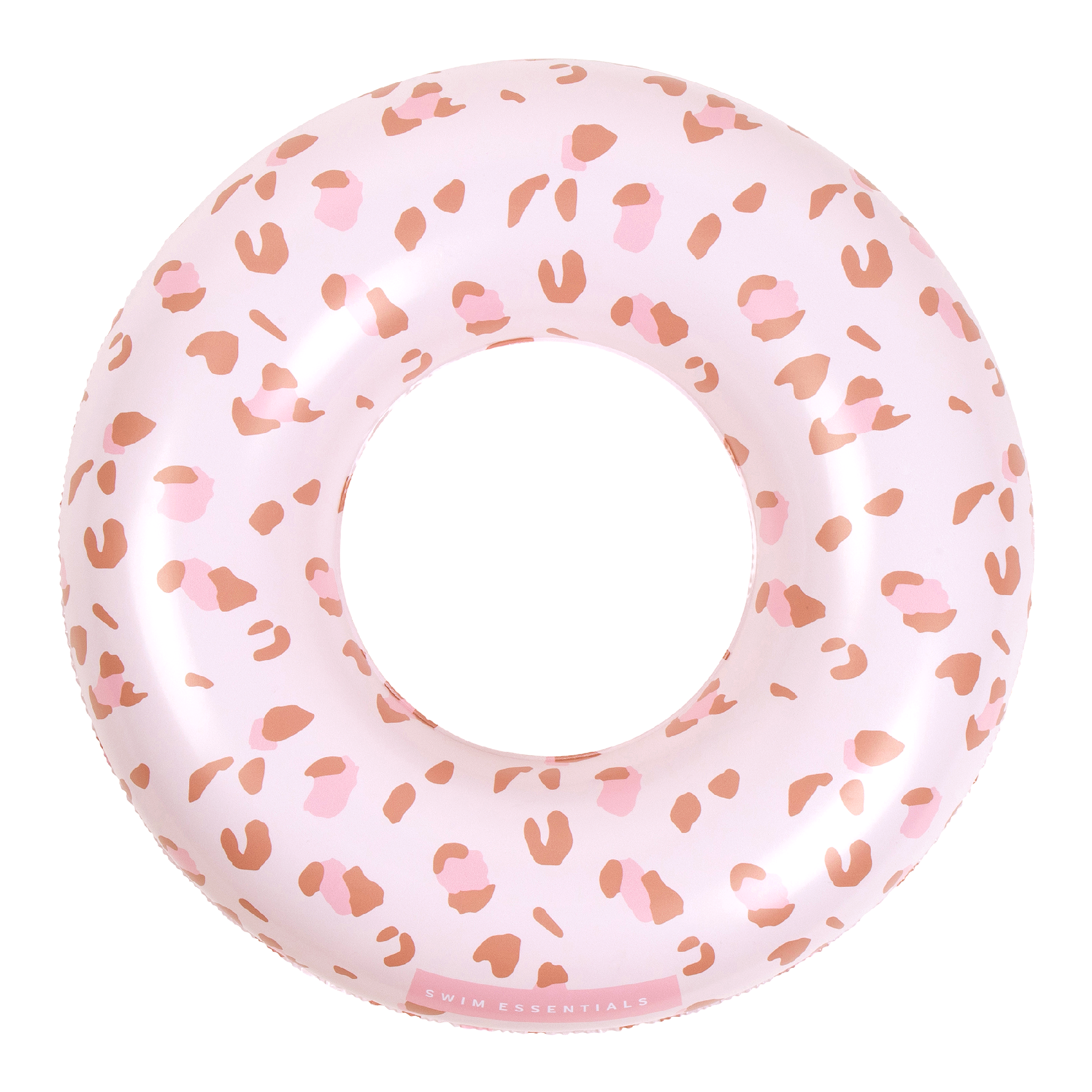 Nafukovacie koleso Old pink Leopard 90 cm