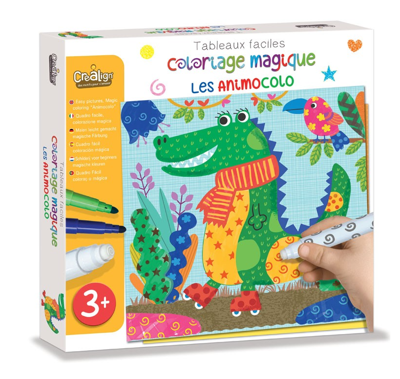 Tvorenie magickými fixkami Zvieratká 3+