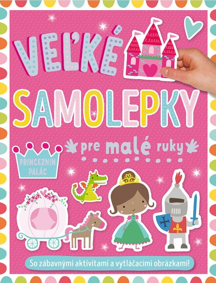 Princeznin palác - Veľké samolepky pre malé ruky