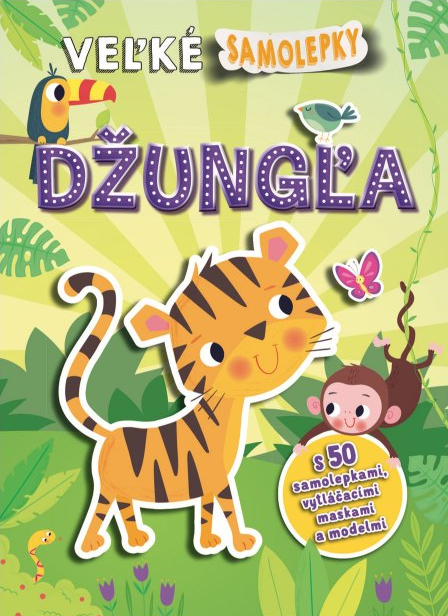 Džungľa - Veľké samolepky