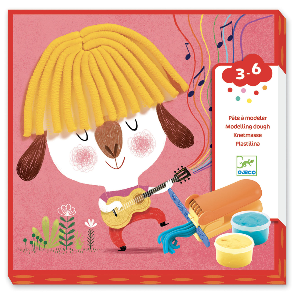 Plastelína Set Vlasy