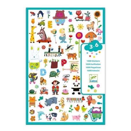 Samolepky pre najmenších 1000ks