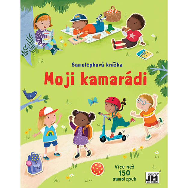 Moji kamarádi Samolepková knížka