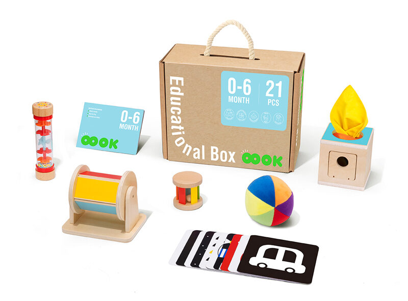 0–6 mesiacov Edukačný box Baby 6 ks