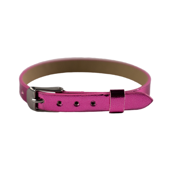 Čerešňový náramok na prívesky METALIC