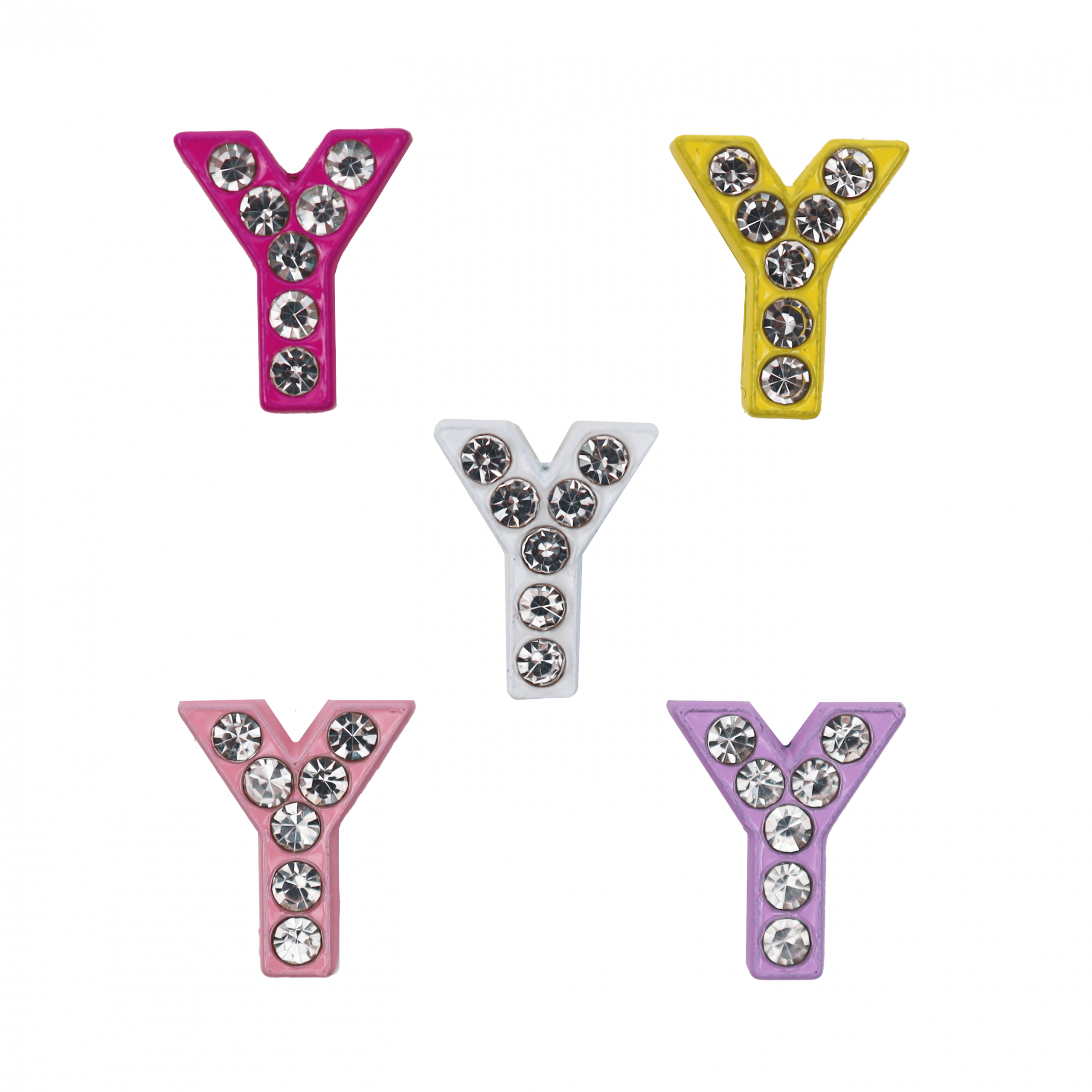 Písmeno Y Prívesok na náramok 5 ks