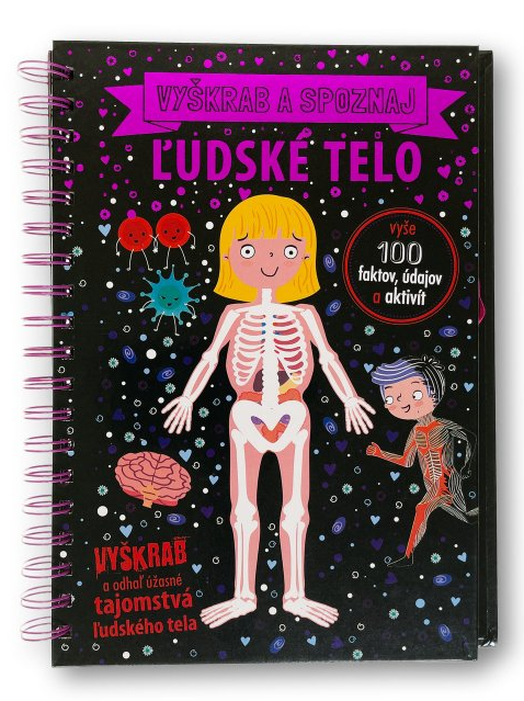 Ľudské telo - Vyškrab a spoznaj