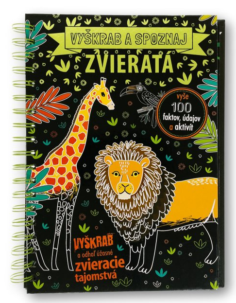 Zvieratá - Vyškrab a spoznaj
