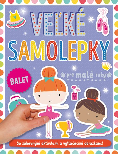 Balet - Veľké samolepky pre malé ruky