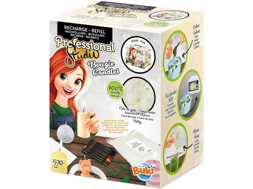 Náhradný vosk na výrobu sviečok