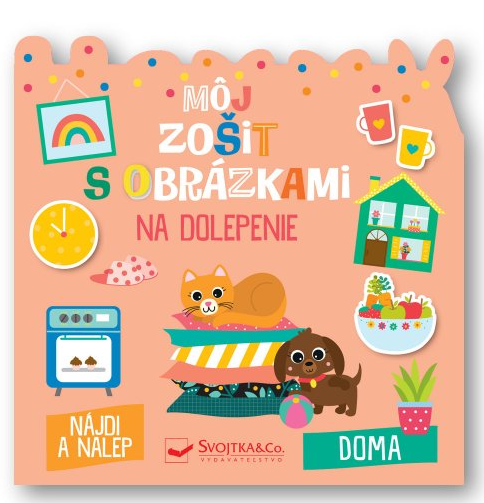 Môj zošit s obrázkami na dolepenie - Doma