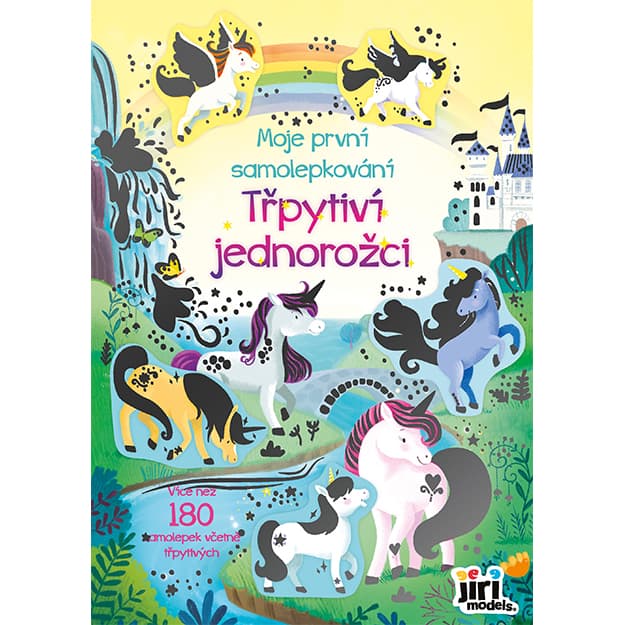 Třpytiví jednorožci Moje první samolepkování